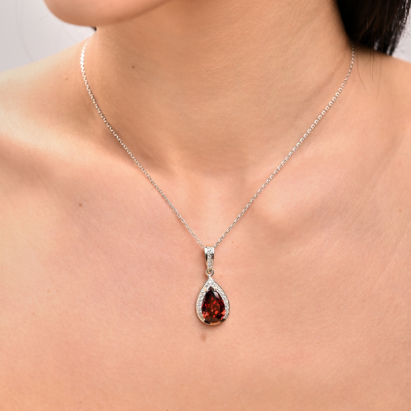 Серебряная подвеска с золотыми пластинами (038п)