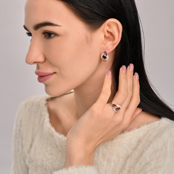 Срібна каблучка (090к)