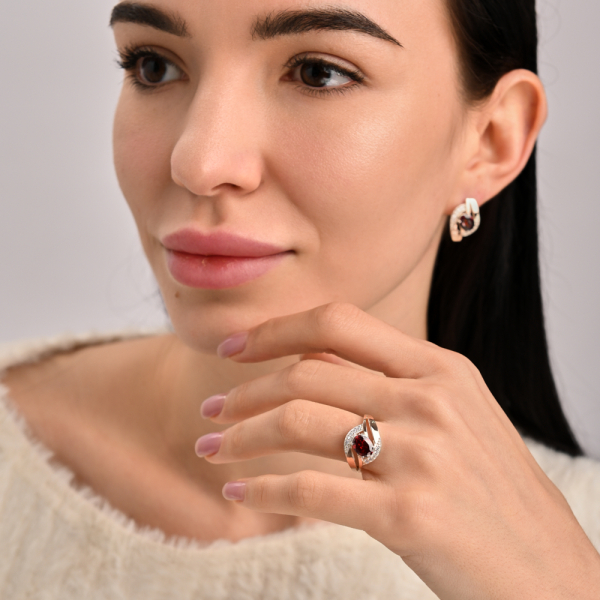 Срібна каблучка (090к)