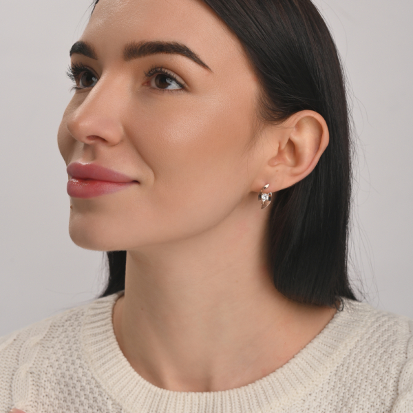 Серебряные серьги (113с)