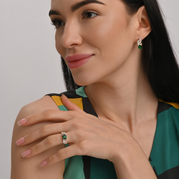 Серебряный гарнитур (117)