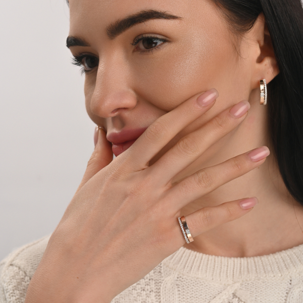 Серьги из серебра (121с)