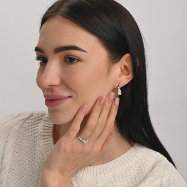 Серебряное кольцо с золотом (140к)