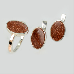 Серебряный комплект