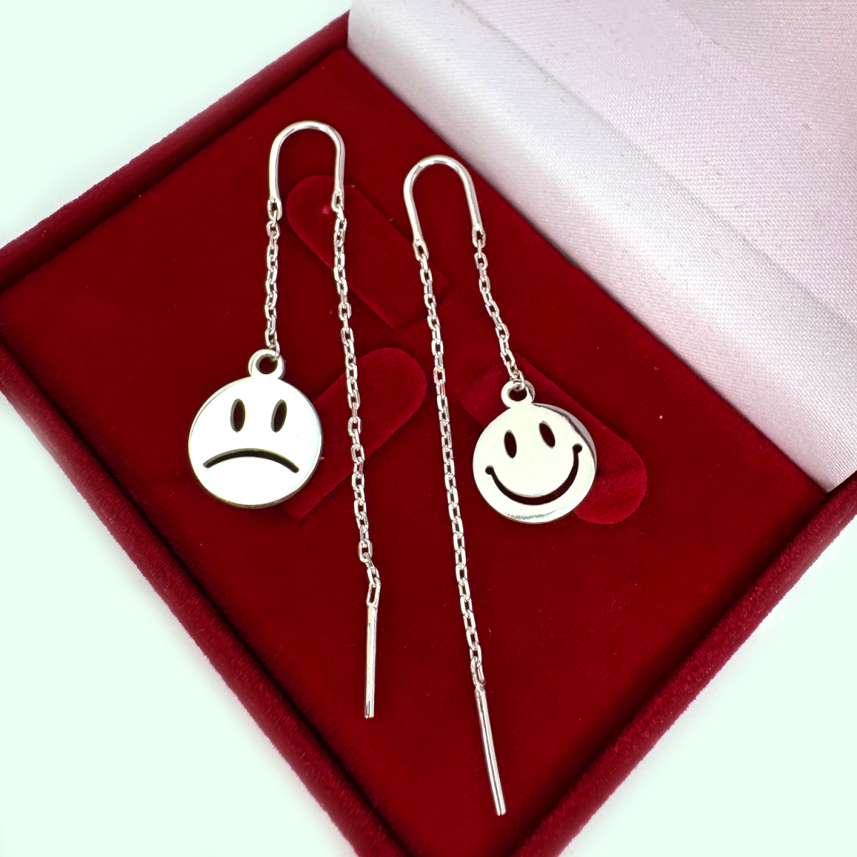 Серебряные серьги-протяжки, 3012с (3012с)