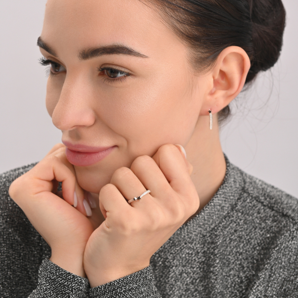 Серебряные серьги (309с)