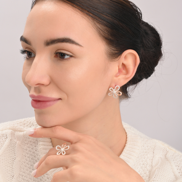 Серебряные серьги (310с)