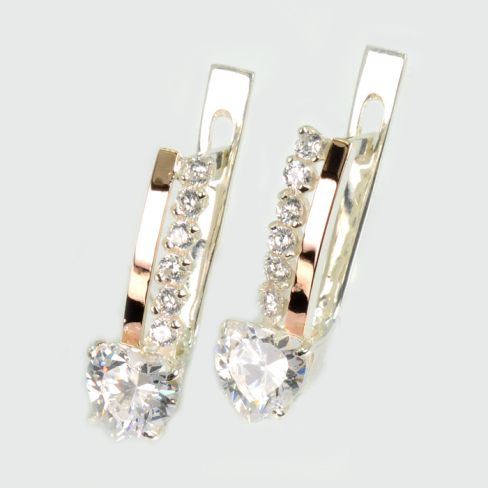 Серебряные серьги