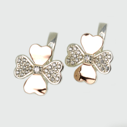 Серебряные серьги