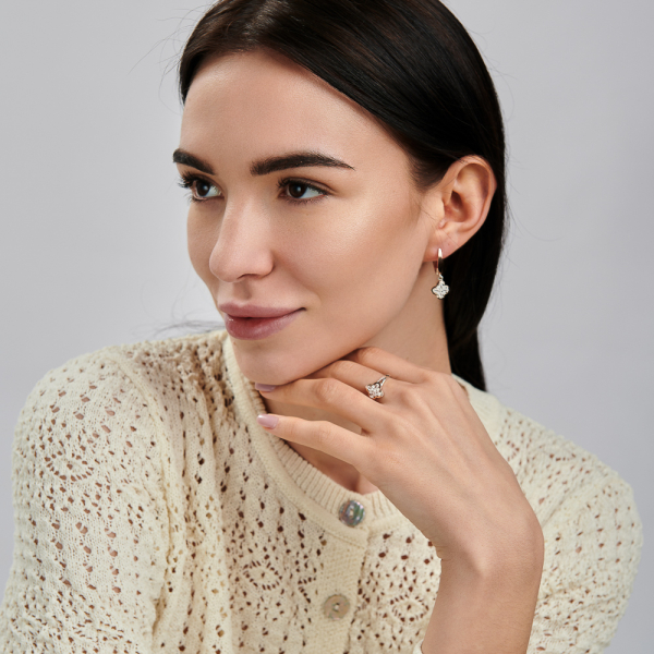 Серебряные серьги