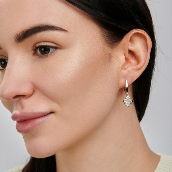 Серебряные серьги