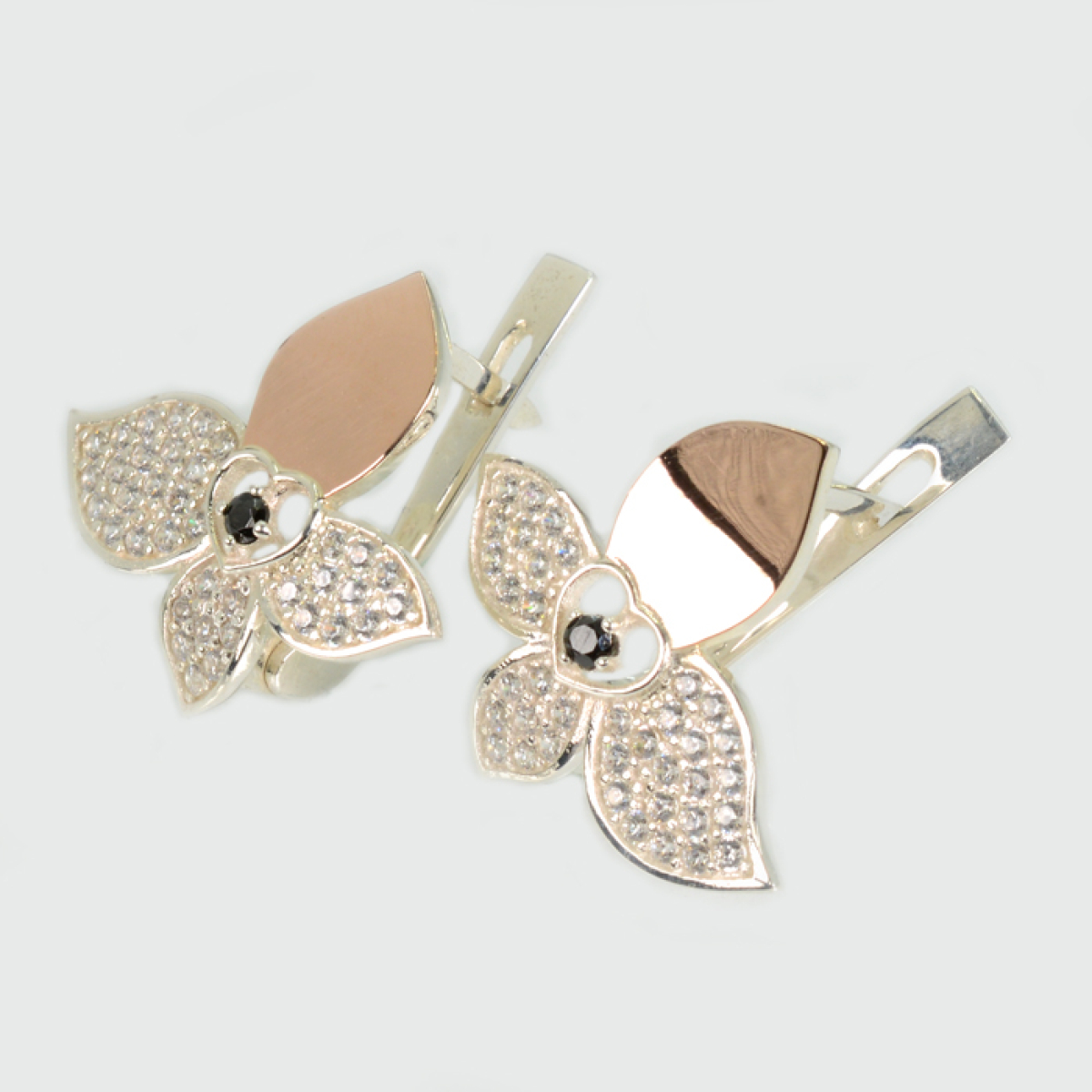 Серебряные серьги (326с)