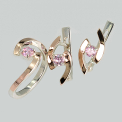 Серебряный гарнитур