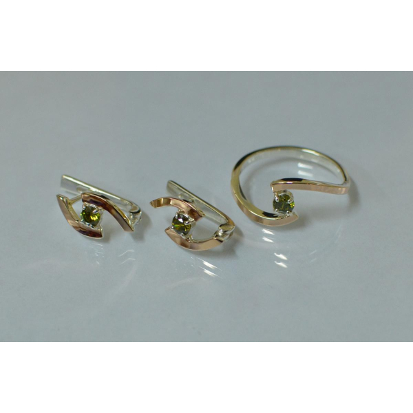 Серебряный гарнитур (113)