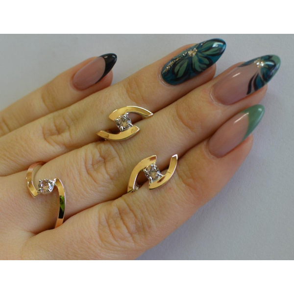 Серебряный гарнитур (113)