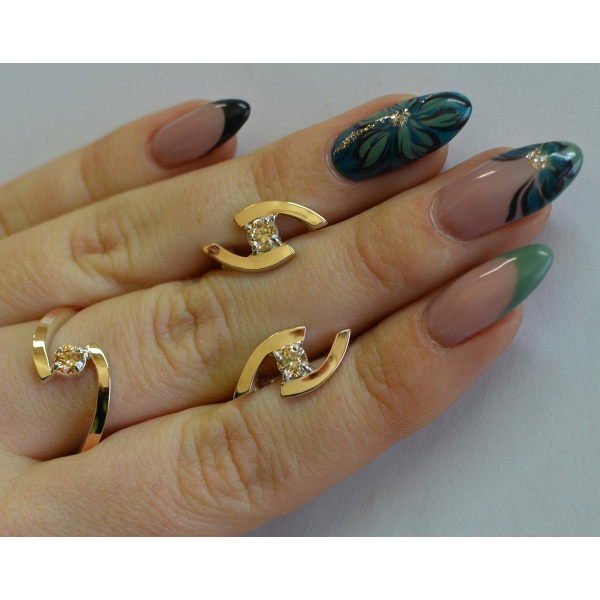 Серебряный гарнитур (113)