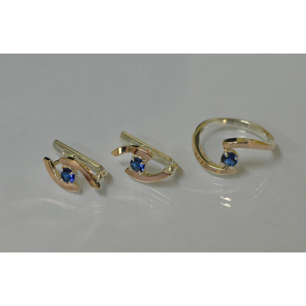 Серебряный гарнитур (113)