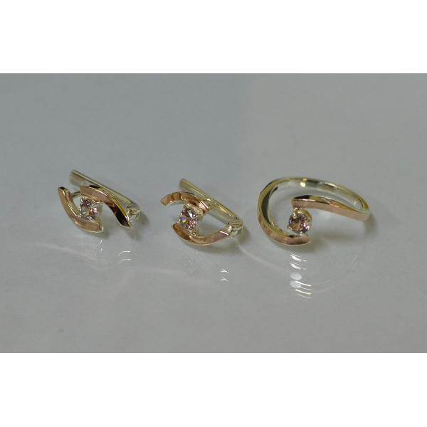 Серебряный гарнитур (113)