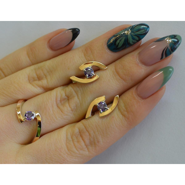 Серебряный гарнитур (113)