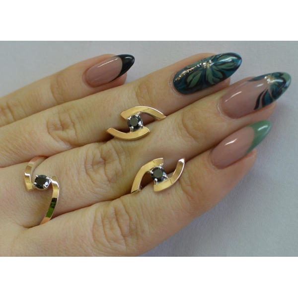 Серебряный гарнитур (113)