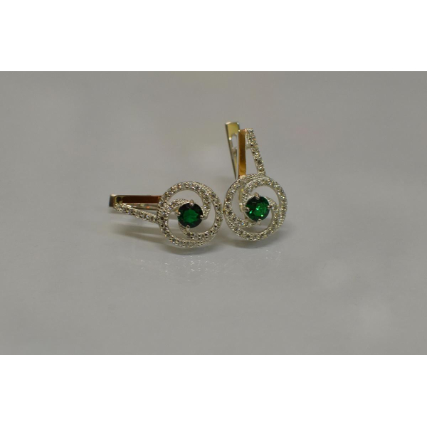 Серебряные серьги (115с)