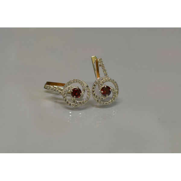 Серебряные серьги (115с)