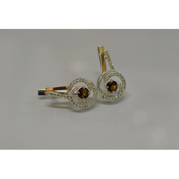 Серебряные серьги (115с)