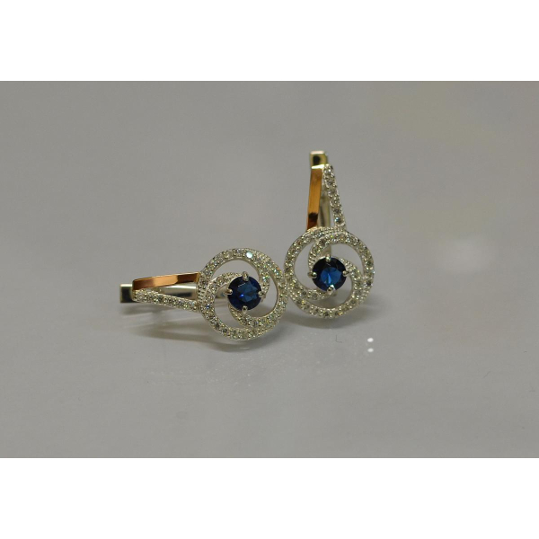 Серебряные серьги (115с)