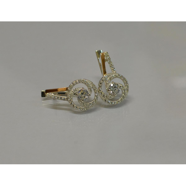 Серебряные серьги (115с)