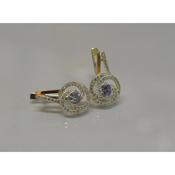 Серебряные серьги (115с)