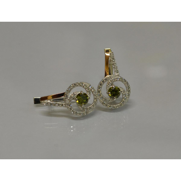 Серебряные серьги (115с)