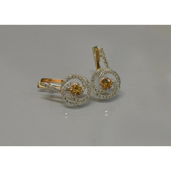 Серебряные серьги (115с)