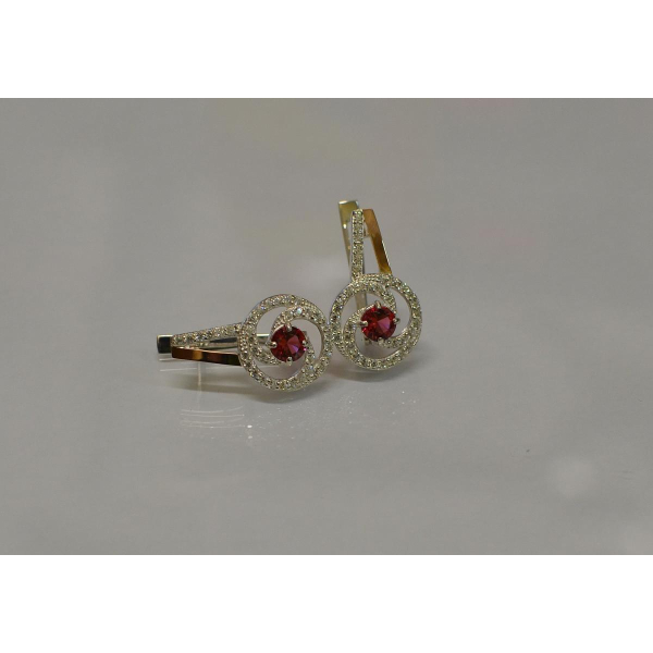 Серебряные серьги (115с)