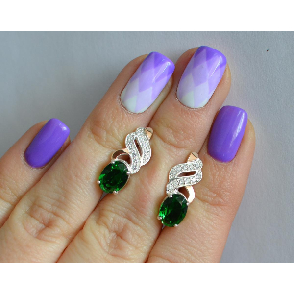 Срібні сережки (117с)