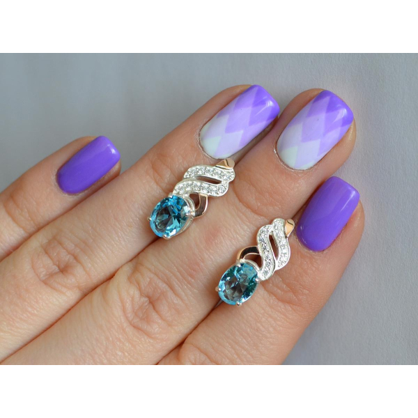 Срібні сережки (117с)