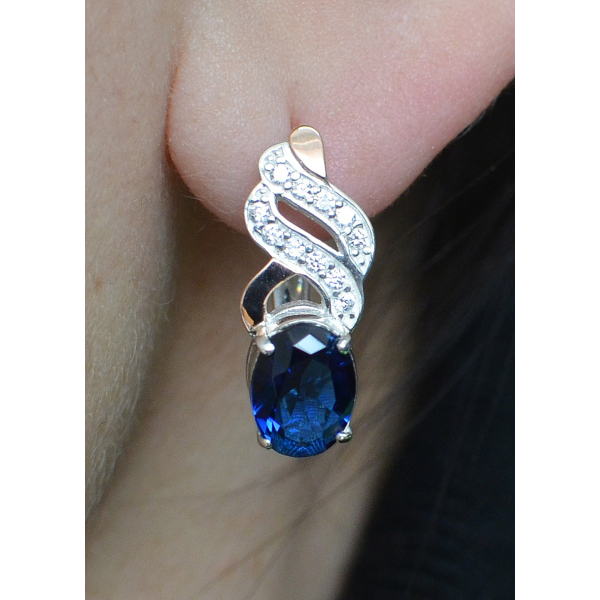 Срібні сережки (117с)