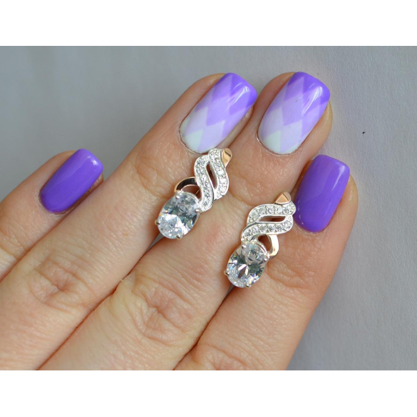 Срібні сережки (117с)