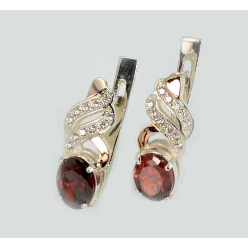 Серебряные серьги