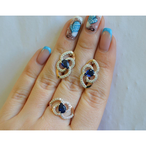 Серебряный гарнитур (119)