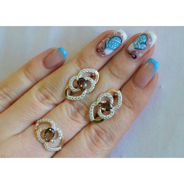 Серебряный гарнитур (119)