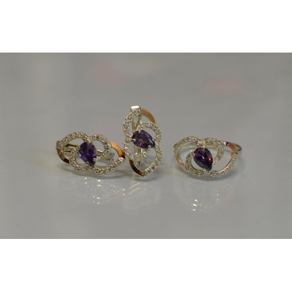 Серебряный гарнитур (119)