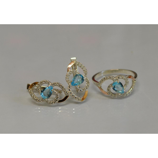 Серебряный гарнитур (119)