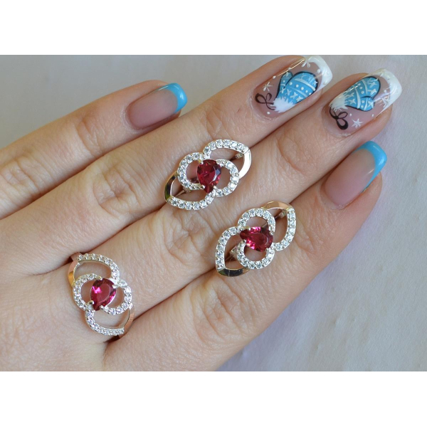 Серебряный гарнитур (119)