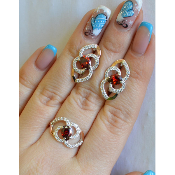 Серебряный гарнитур (119)