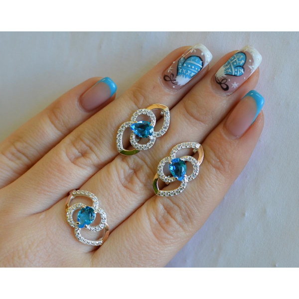 Серебряный гарнитур (119)