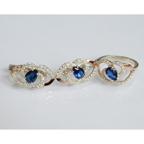 Серебряный гарнитур (119)