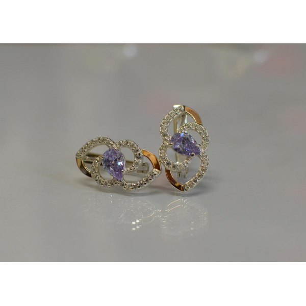 Серебряные серьги (119с)