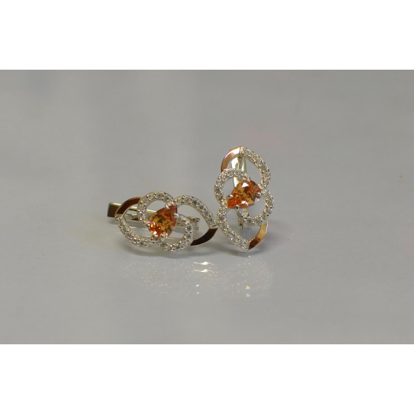 Серебряные серьги (119с)