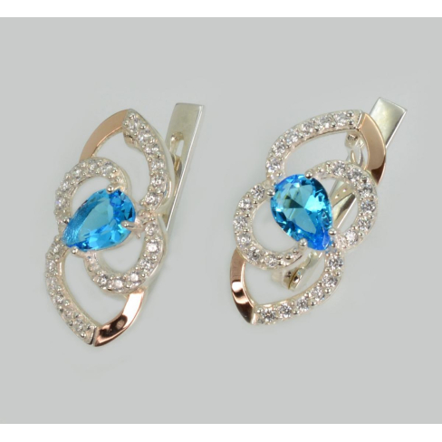 Серебряные серьги