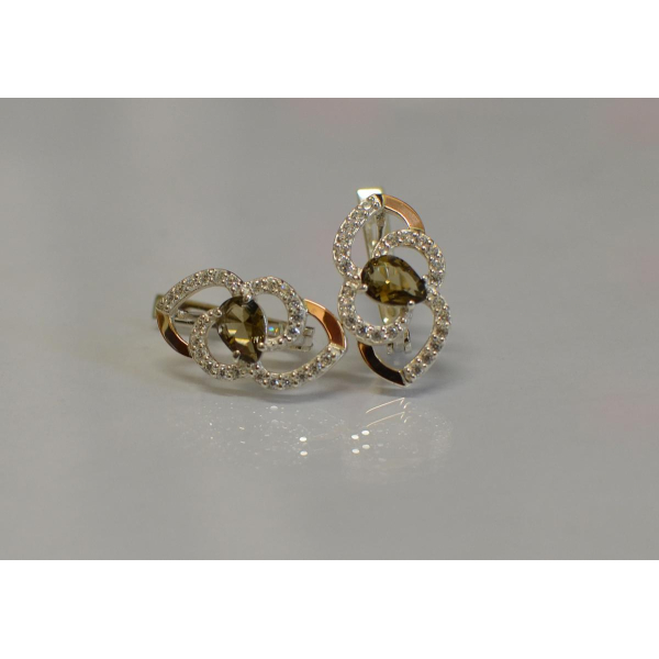 Серебряные серьги (119с)